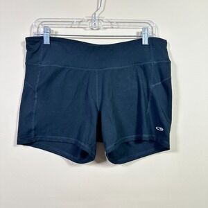 CHAMPION Black Duodry Shorts Athletic Running Shorts, Size‎ XL